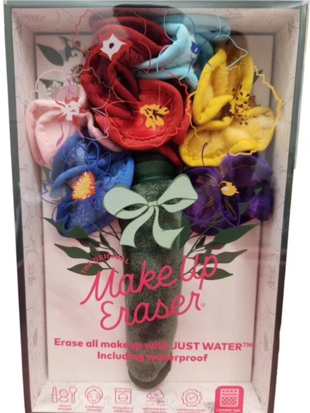 MakeUp Eraser flower bouquet Makeup Remover Cloth set.
